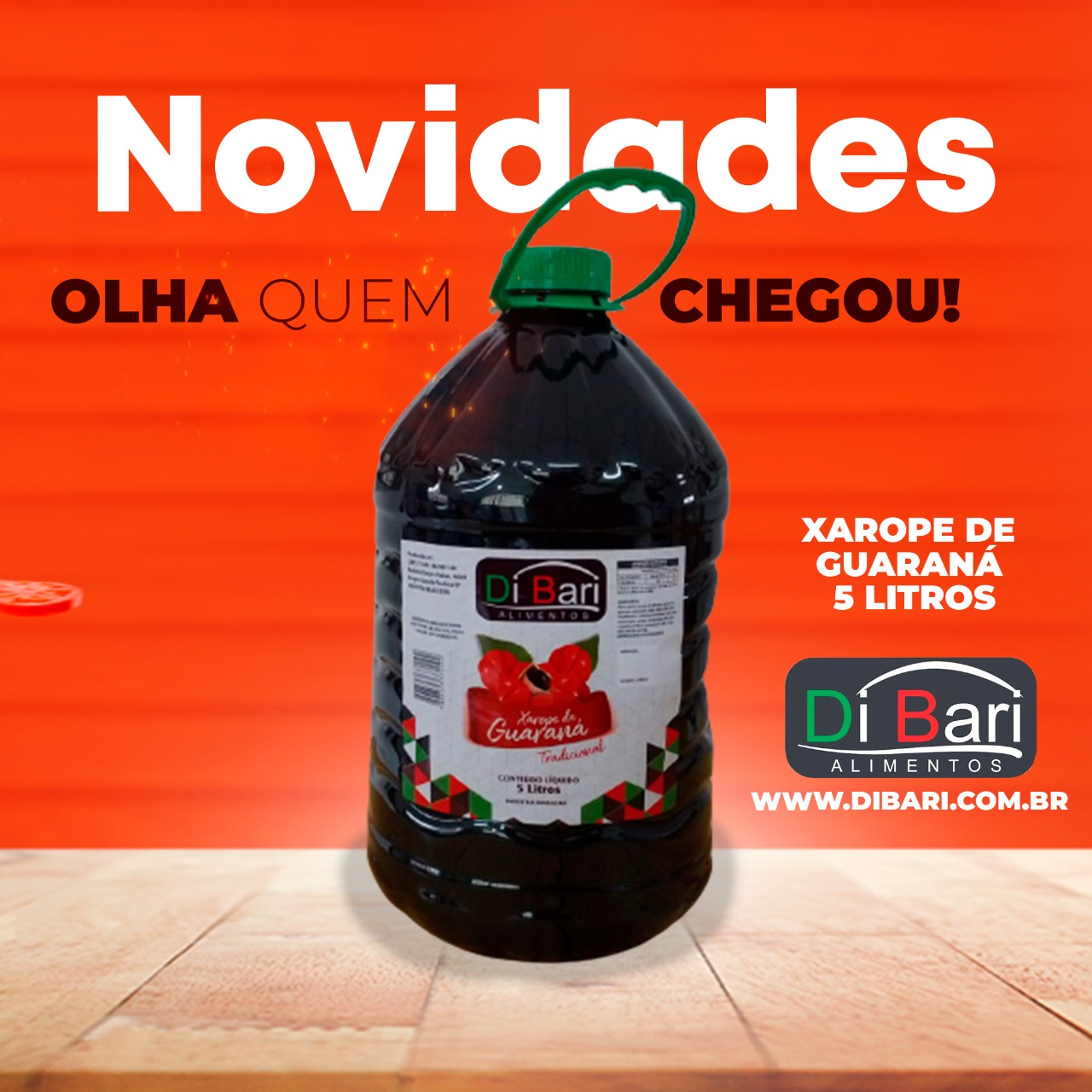 Xarope de guaraná NOVIDADE! Xarope de guaraná